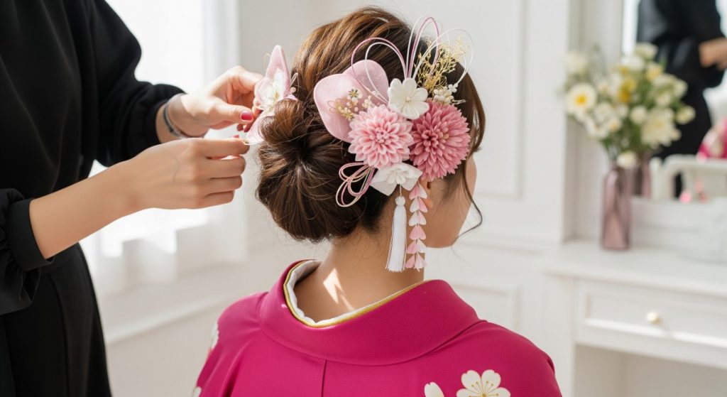 ヘアアレンジ体験